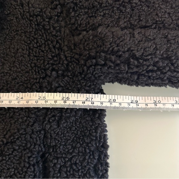 NWOT | Banana Republic | Black Sherpa Trucker Cropped Jacket / Coat | Size XXL - Picture 14 of 15